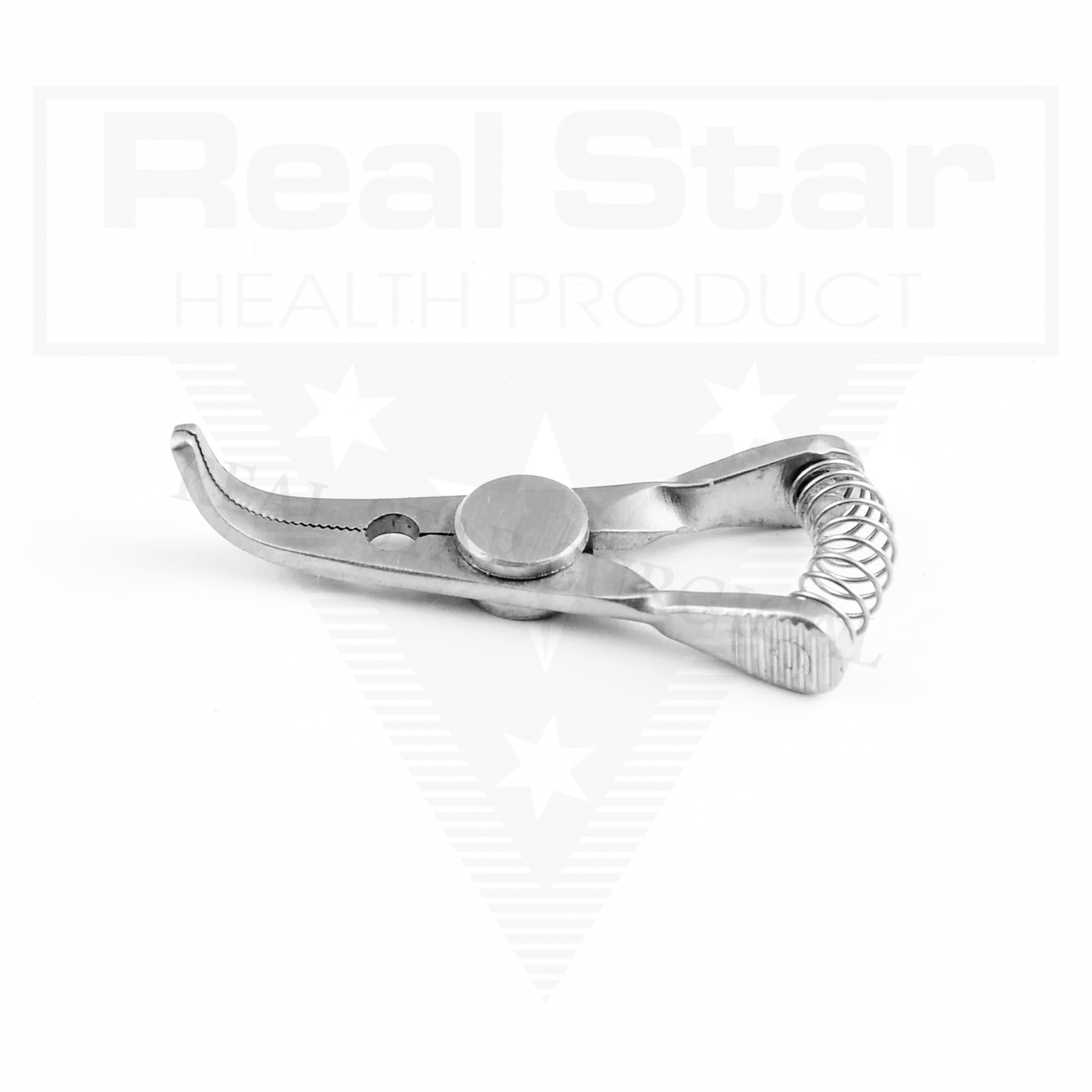 Cooley Clamp Forceps Bulldog Big Curved ,S 